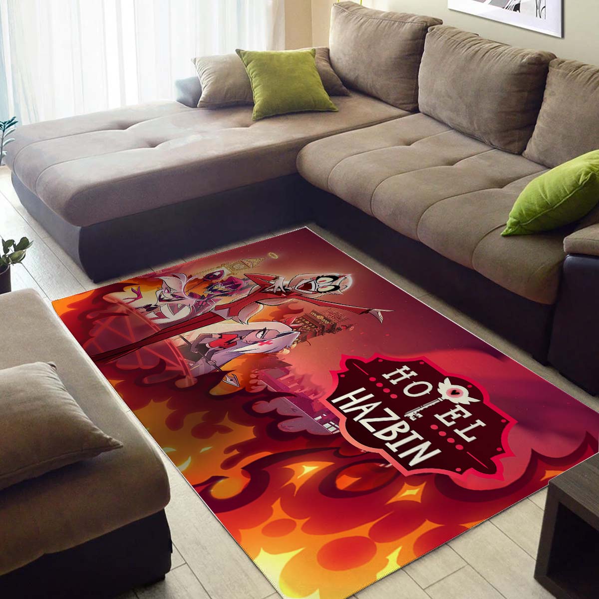 Hazbin Hotel Official Teppich 3