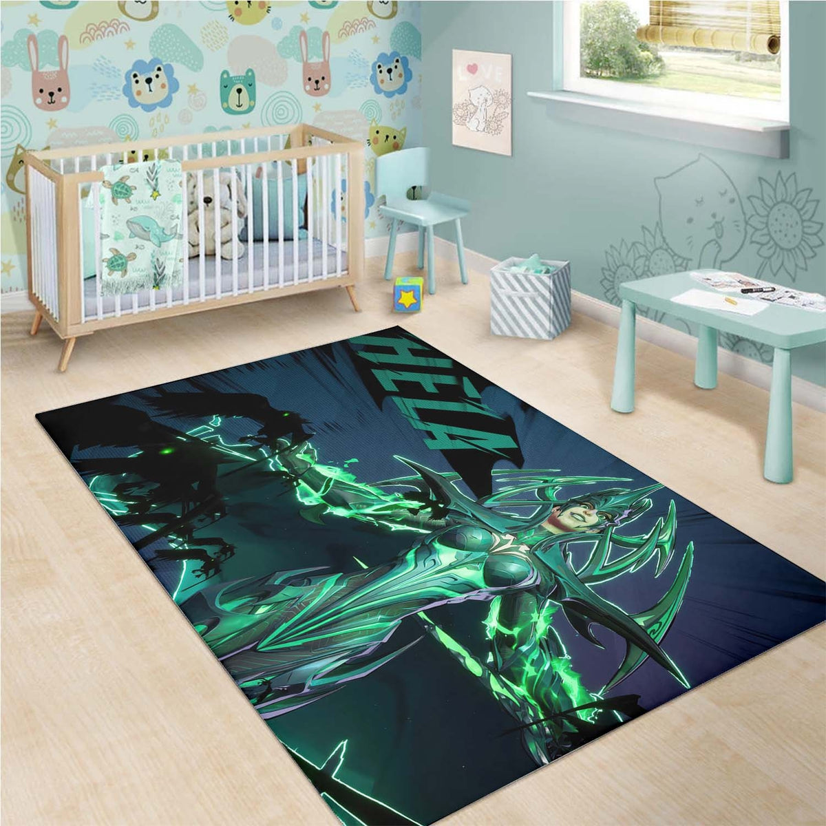 Hela Marvel Rivals Teppich