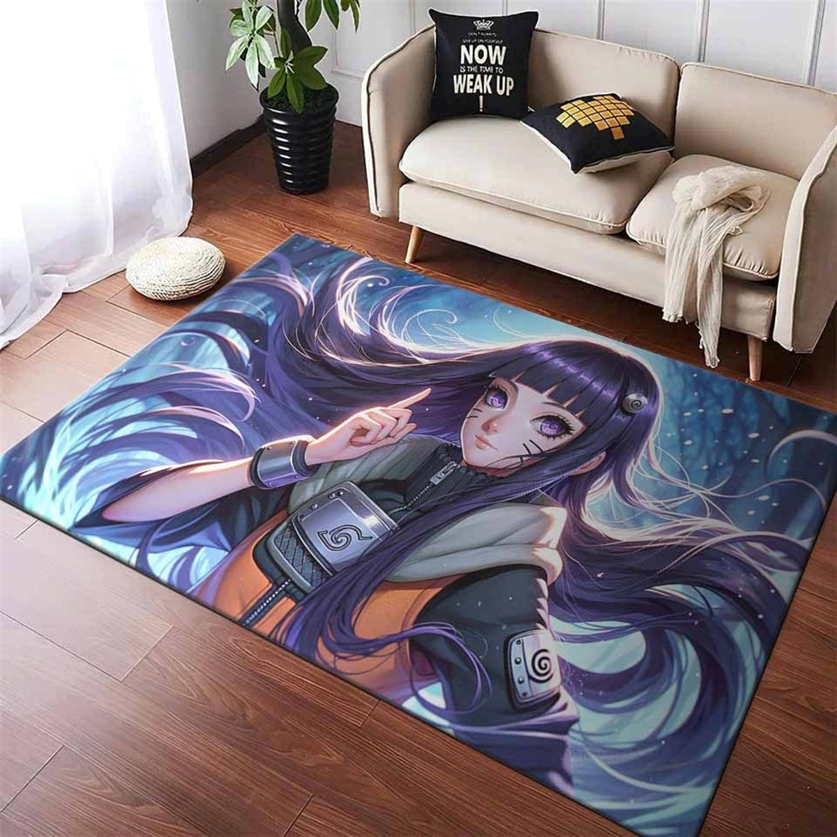 Hinata Hyuuga Teppich
