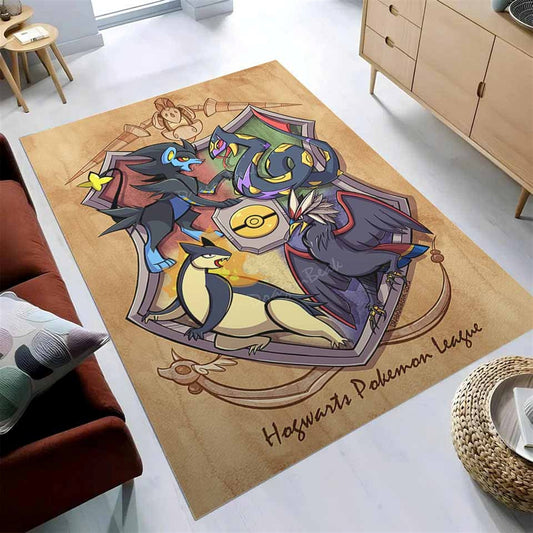 Hogwarts Pokemon League Teppich