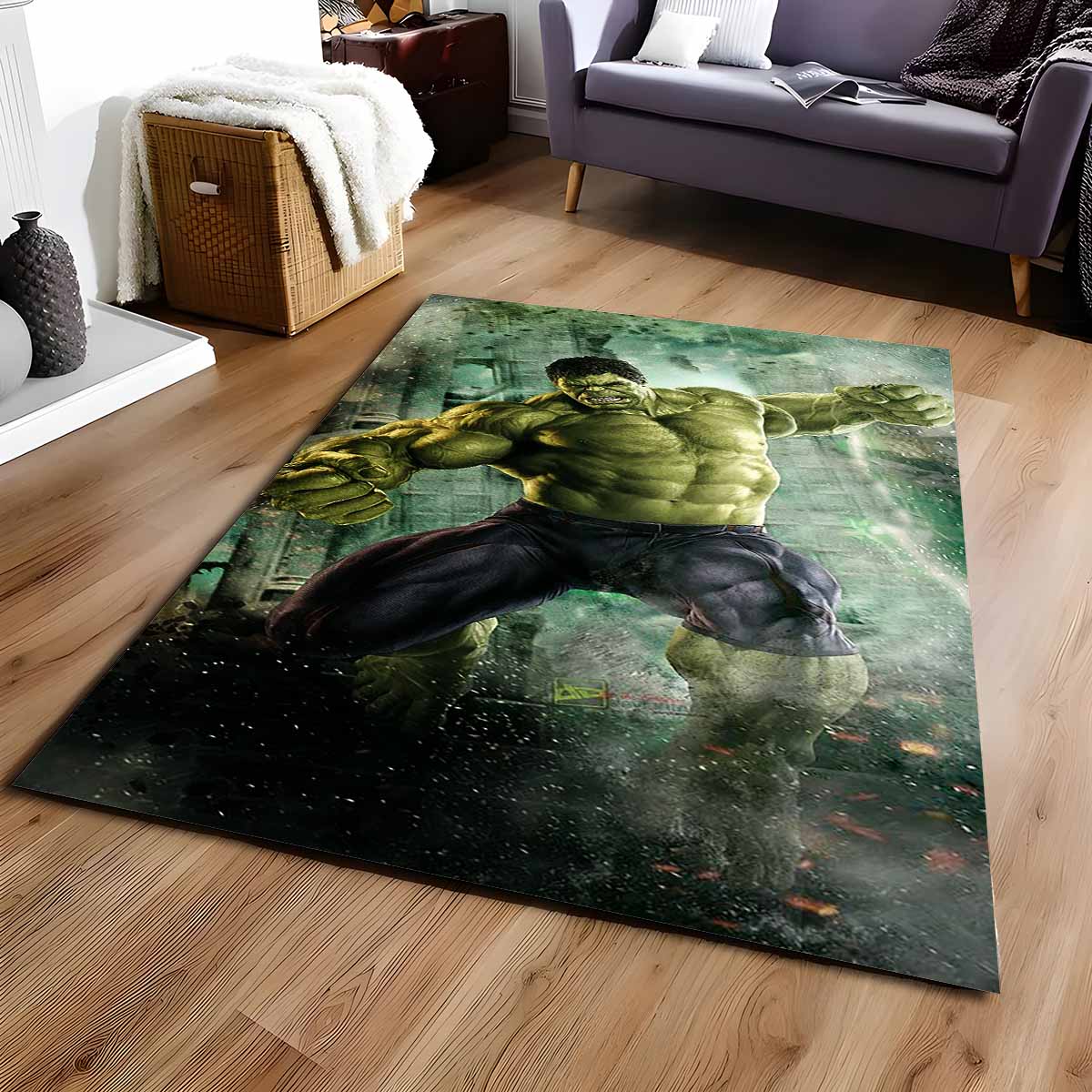 Hulk Avenger Marvel 1002 Teppich