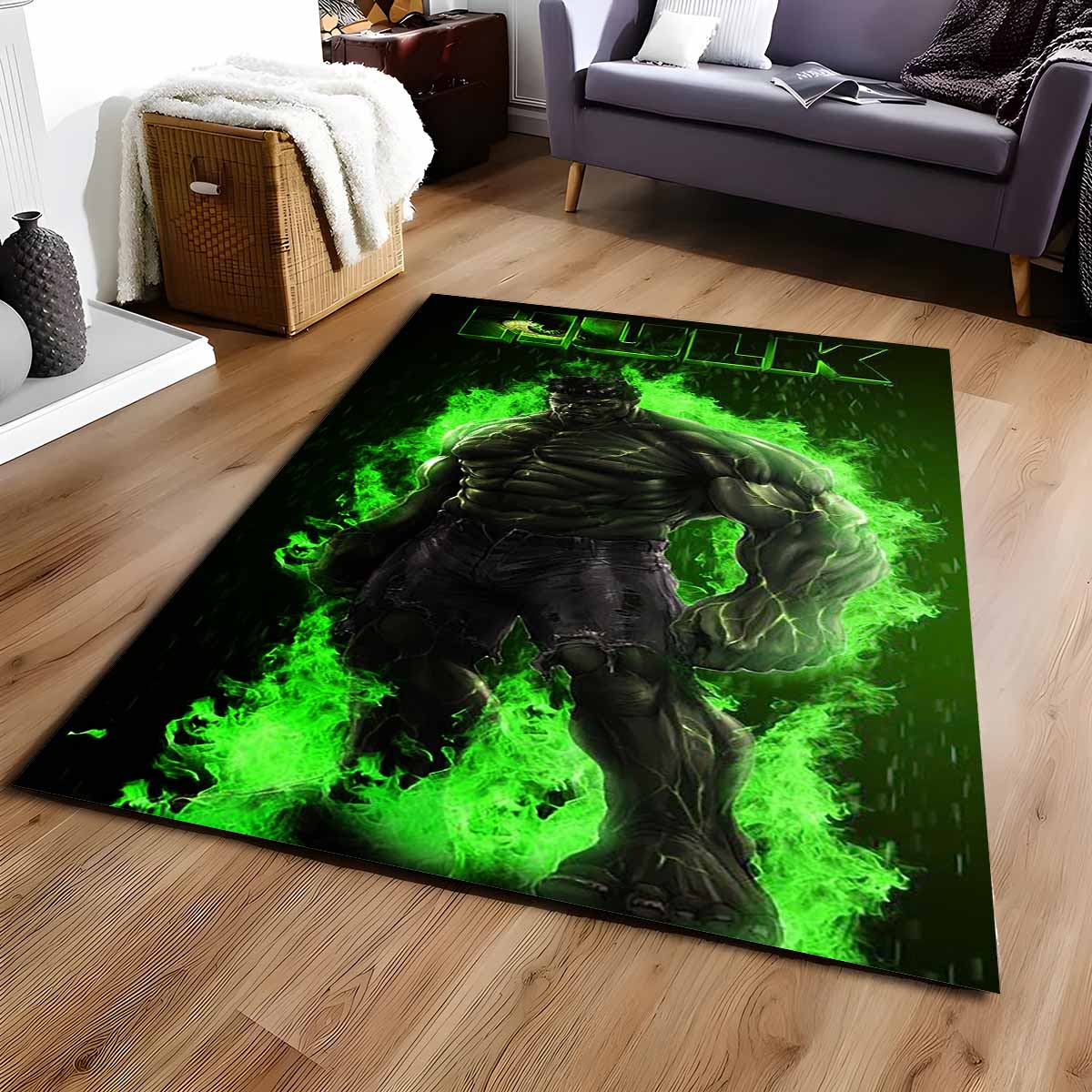 Hulk Avenger Marvel 1003 Teppich