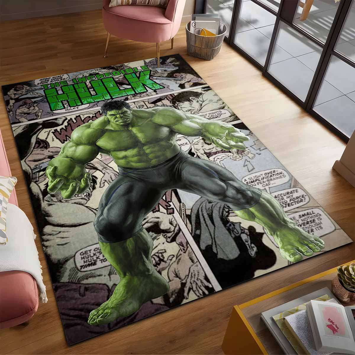 Hulk Avenger Marvel 1004 Teppich 2
