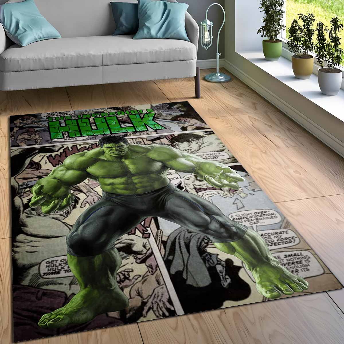 Hulk Avenger Marvel 1004 Teppich 3