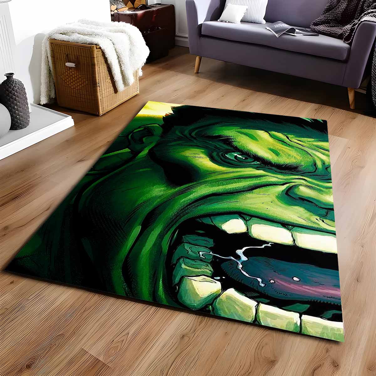 Hulk Avenger Marvel 1005 Teppich