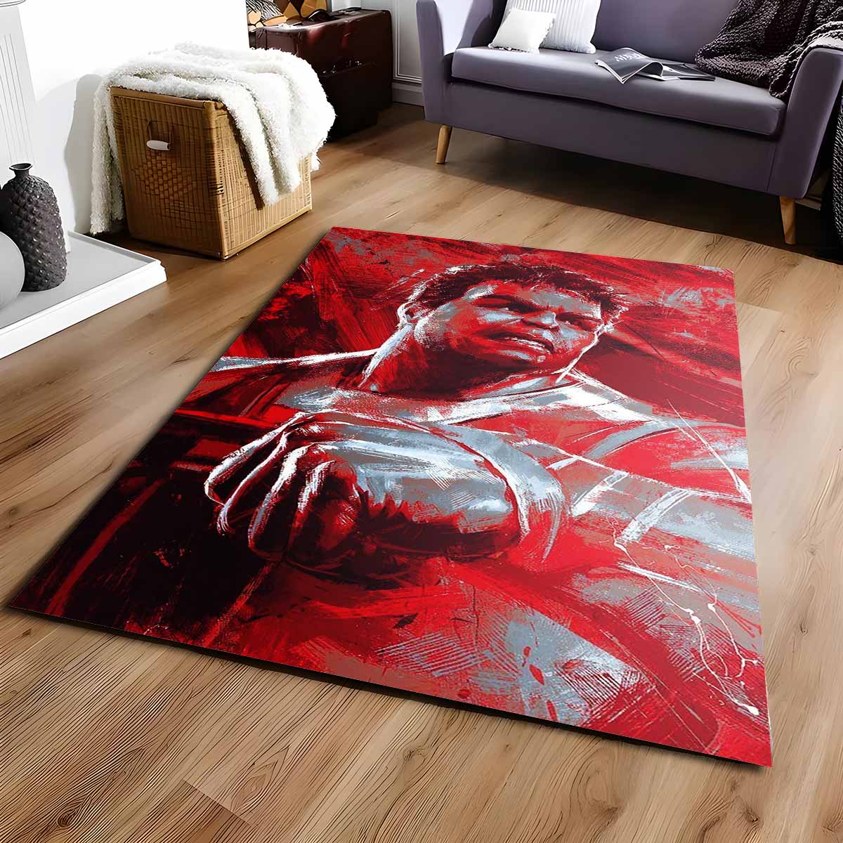 Hulk Avenger Marvel 1008 Teppich