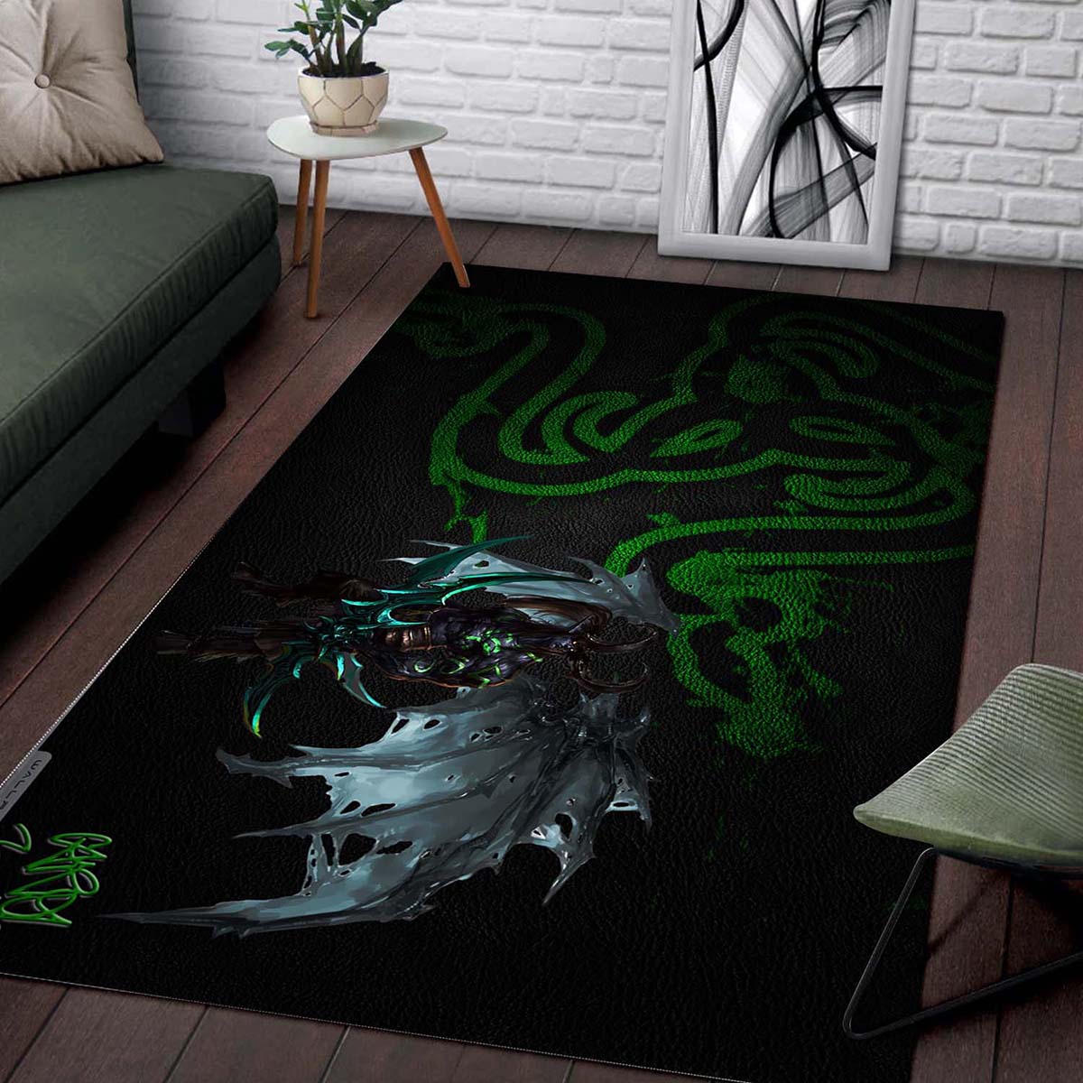 Illidan Stormrage Razer 4k Teppich 2
