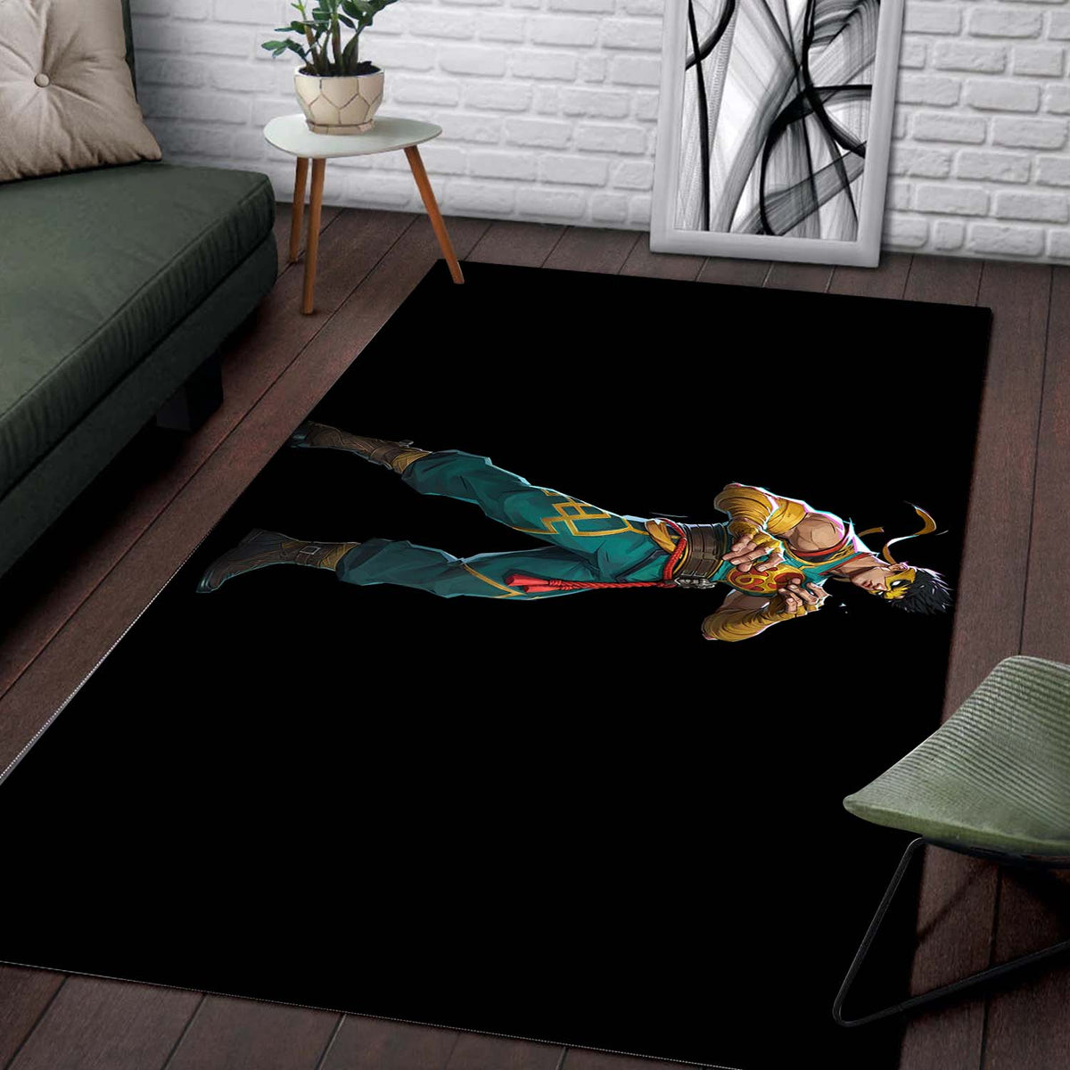 Iron Fist Black Teppich 2