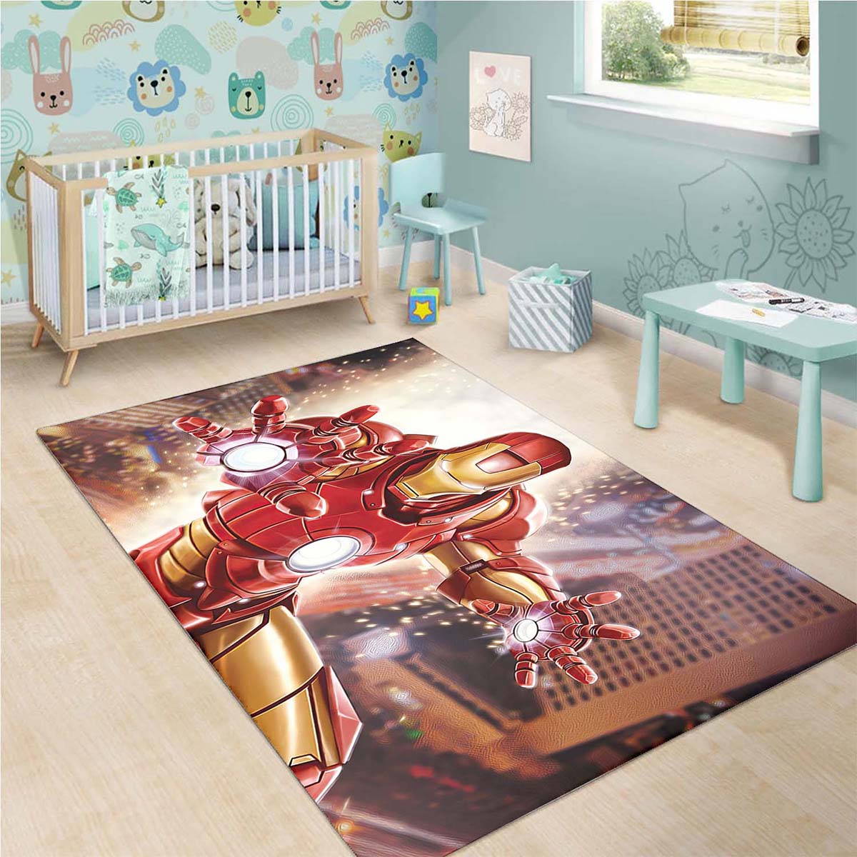 Iron Man Avengers Marvel Teppich 3