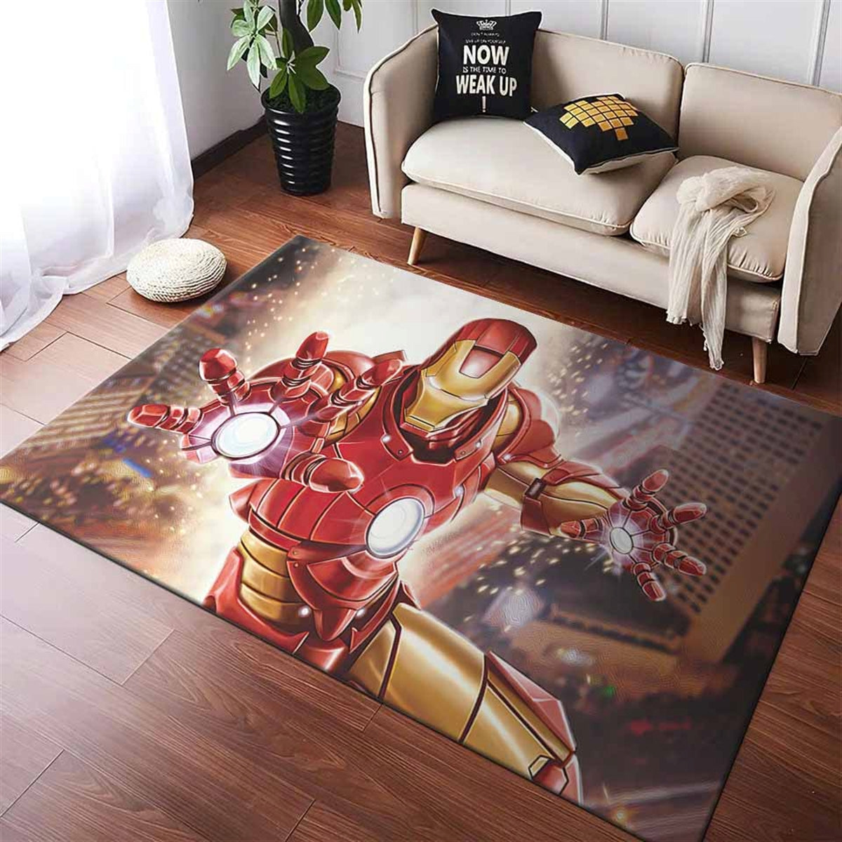 Iron Man Avengers Marvel Teppich