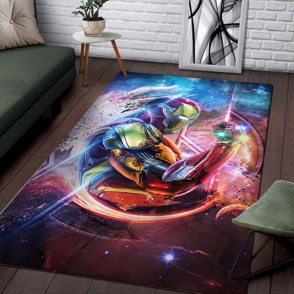 Iron Man Tapis Marvel Superhero Teppich 2