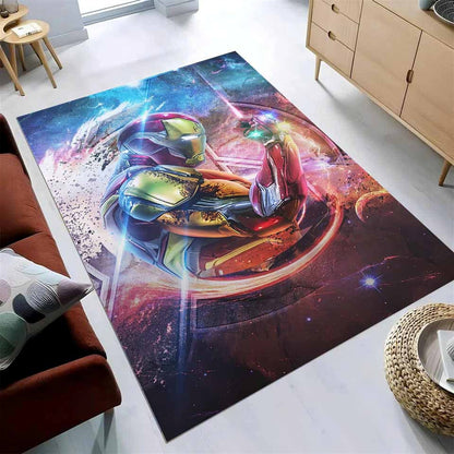 Iron Man Tapis Marvel Superhero Teppich