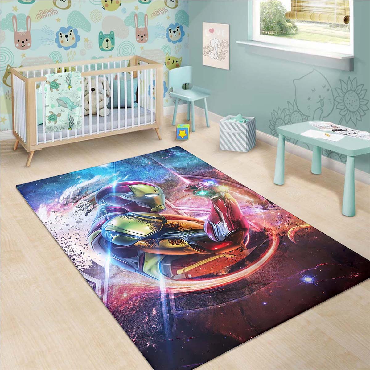 Iron Man Tapis Marvel Superhero Teppich 3