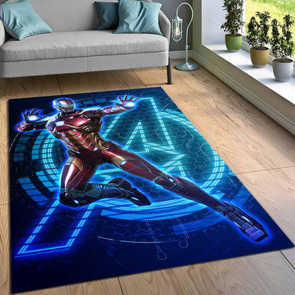 Ironman Avenger Marvel 1001 Teppich 3