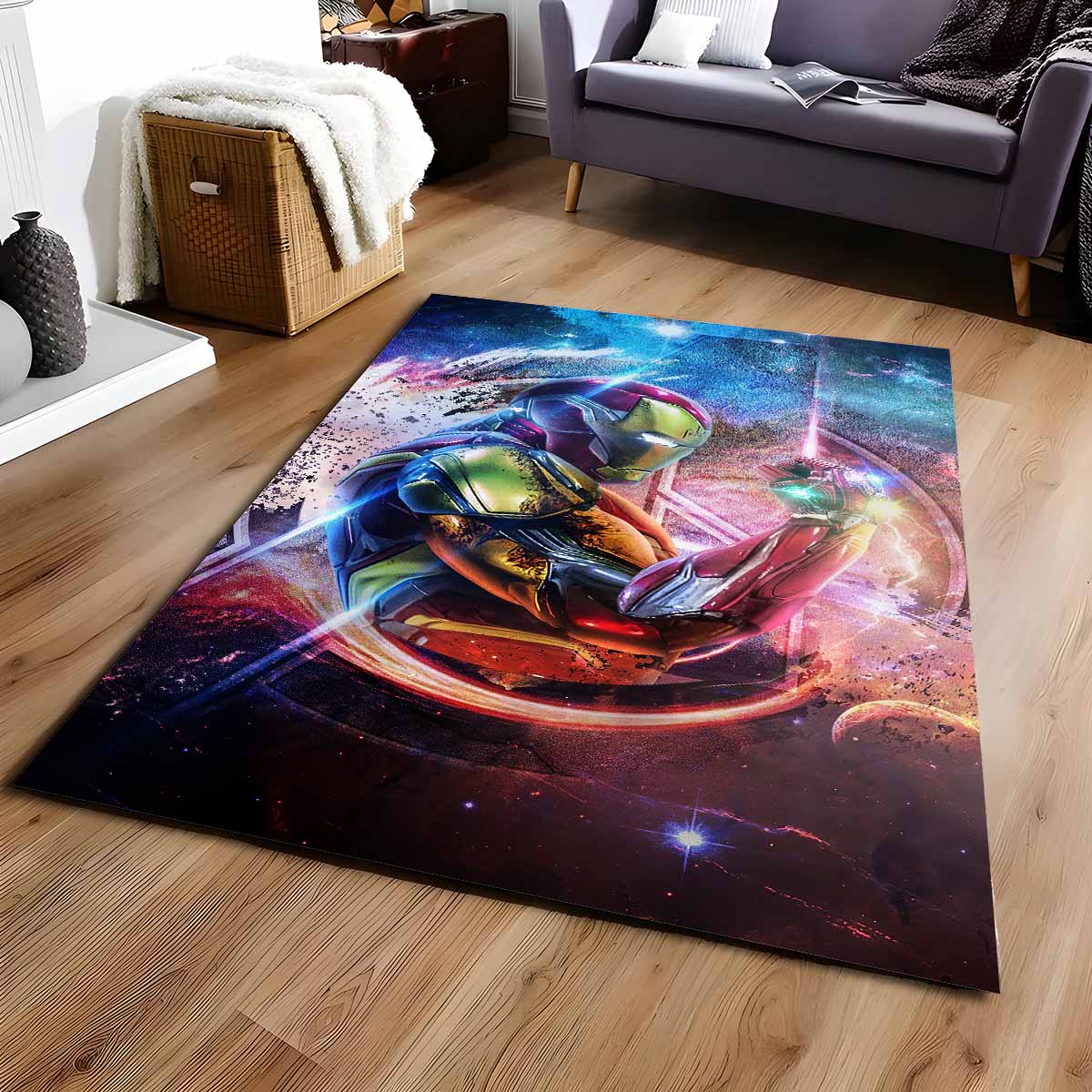 Ironman Avenger Marvel 1006 Teppich