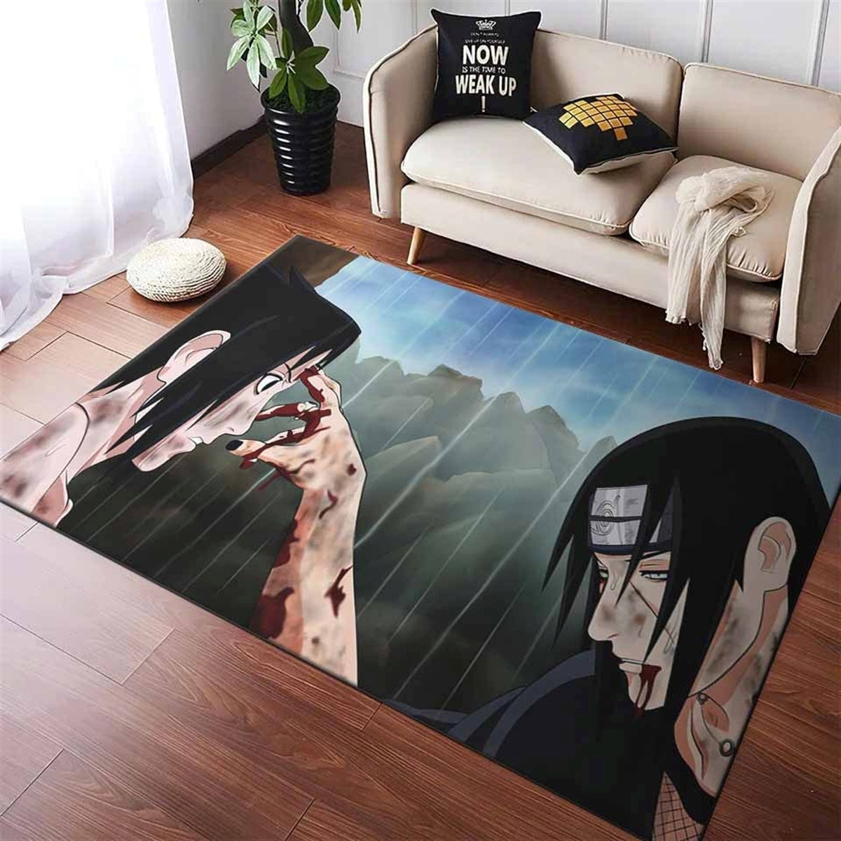Itachi Sasuke Teppich