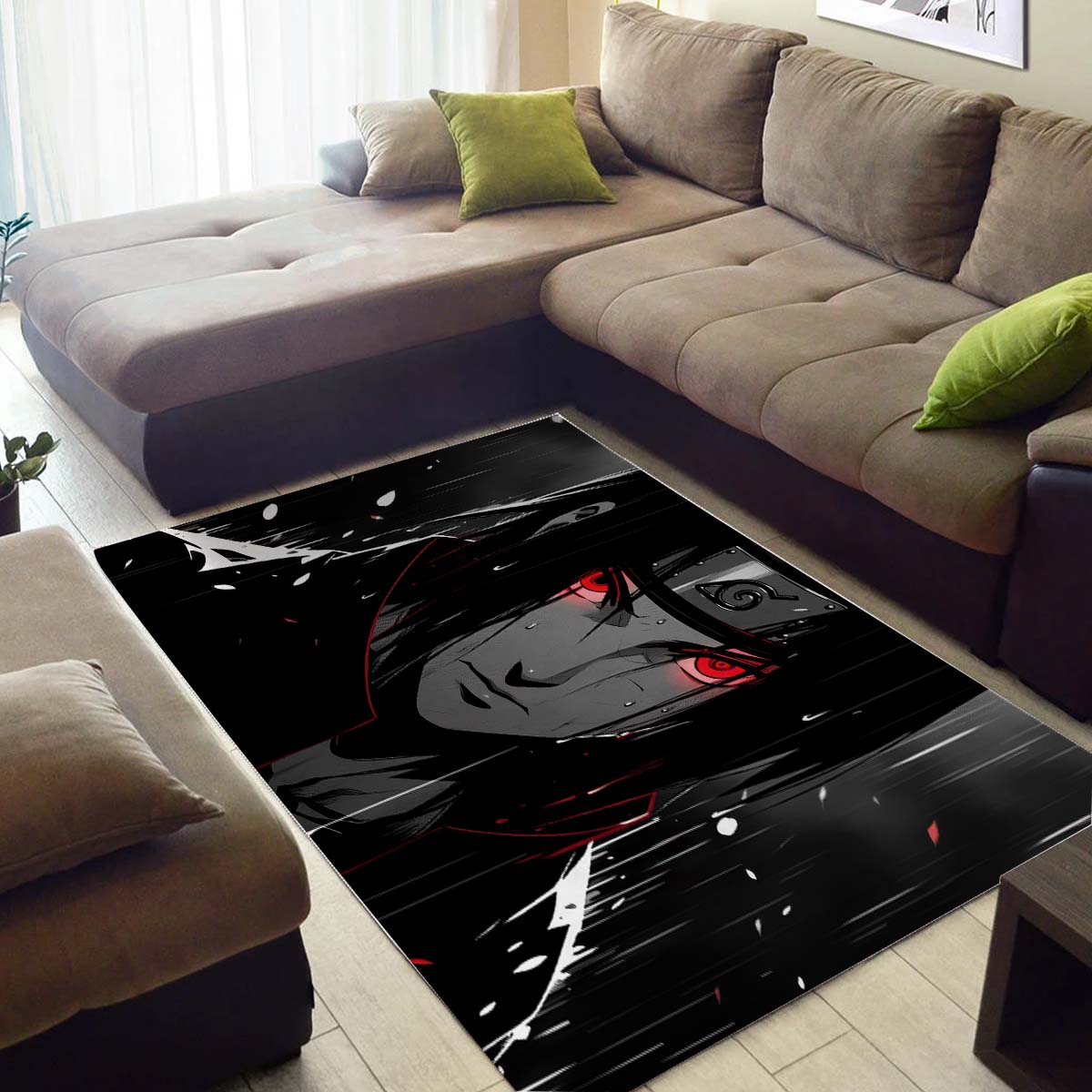 Itachi Uchiha Dark Teppich 3