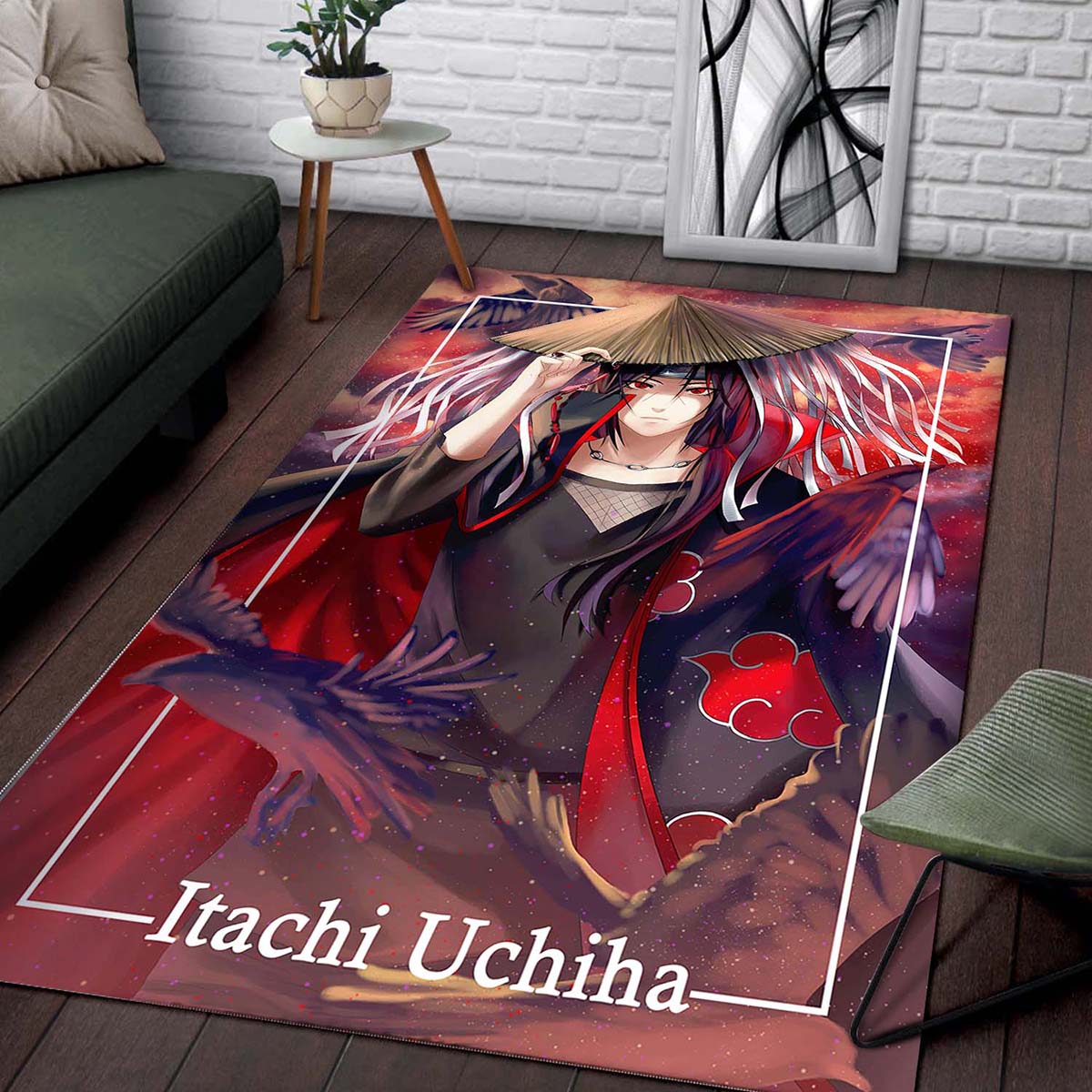 Itachi Uchiha In Naruto Cool 02 Teppich 2