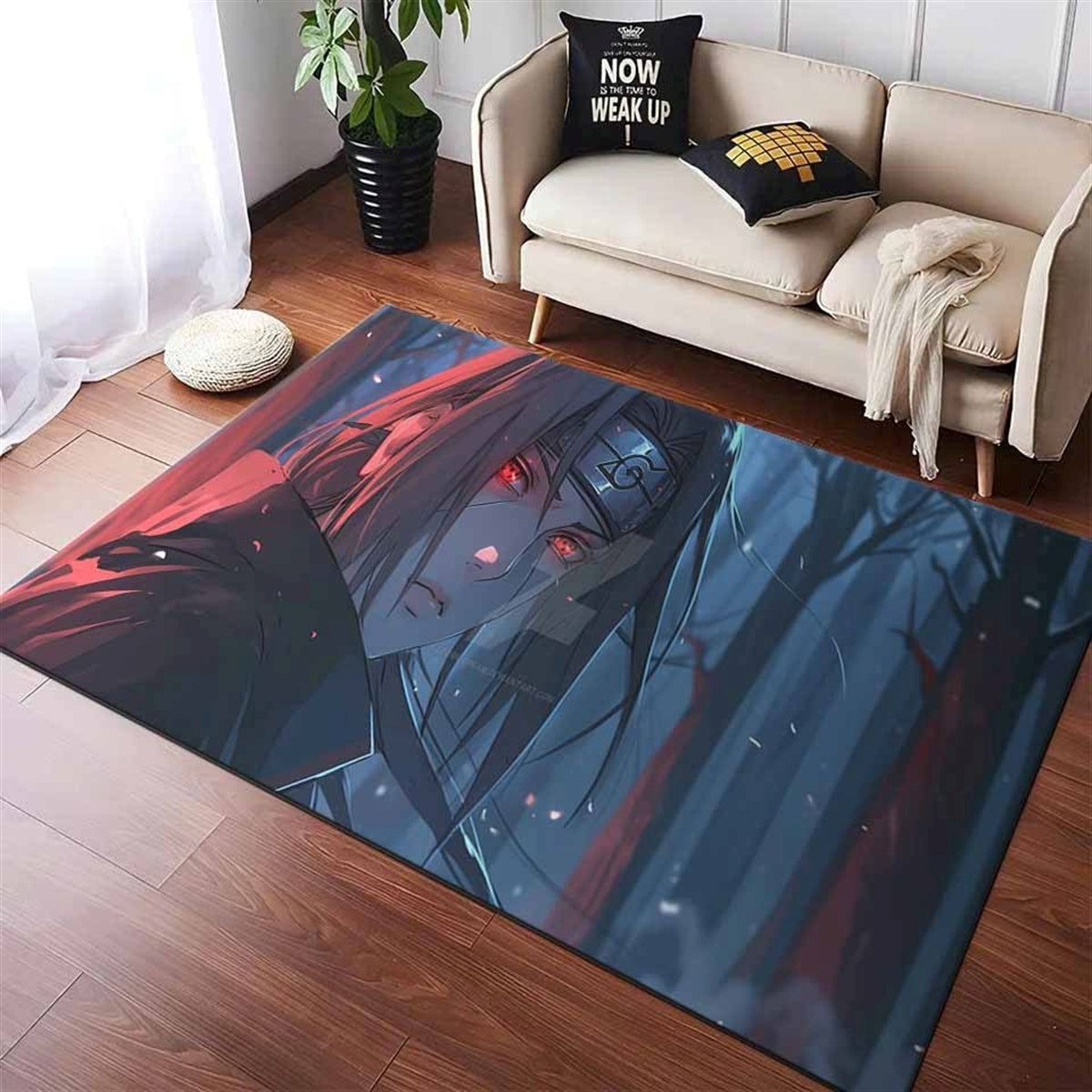 Itachi Uchiha 3 Teppich