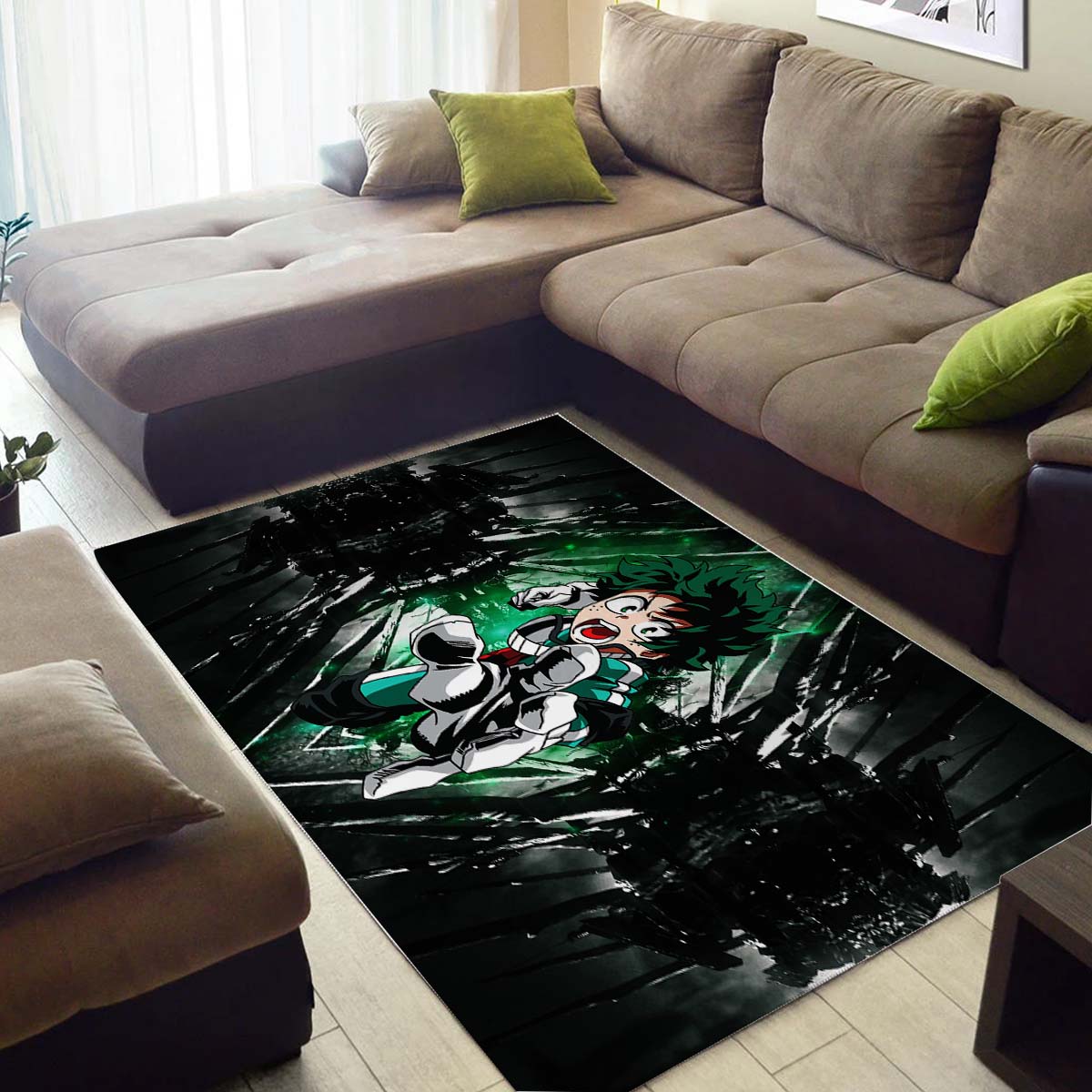 Izuku Midoriya Dark Teppich 3