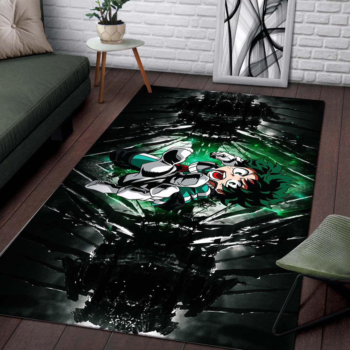 Izuku Midoriya Dark Teppich 2