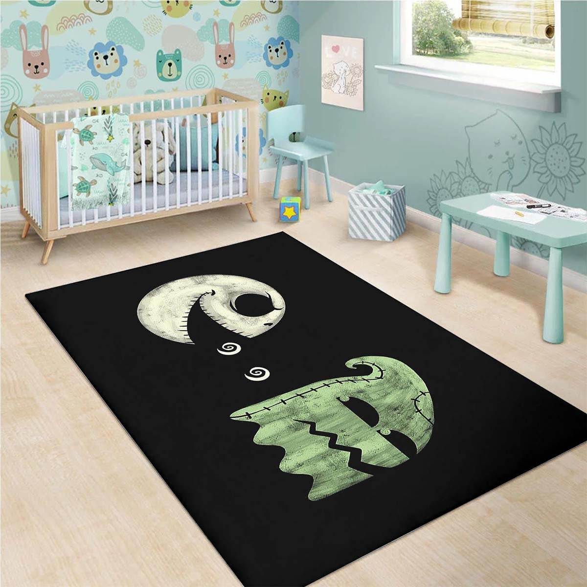 Jack Skeleton Pacman Teppich