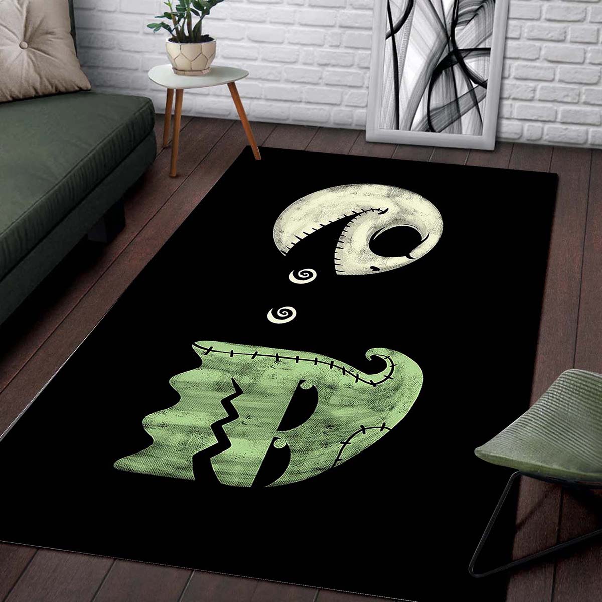 Jack Skeleton Pacman Teppich 2