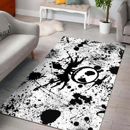 Jack Skellington Splatter Teppich 3