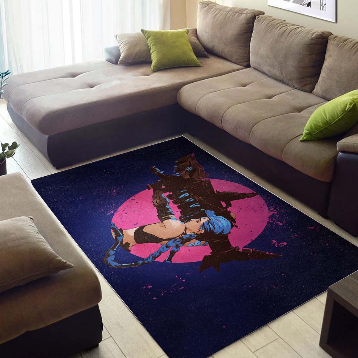 Jinx Poster Arcane Teppich 3