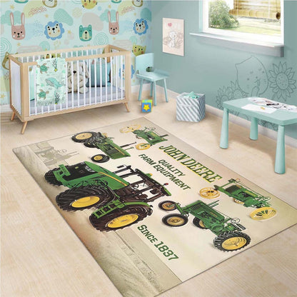 John Deere Landwirtschaftstraktor Teppich