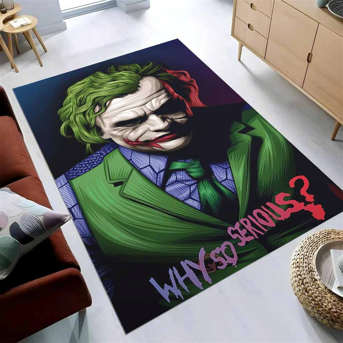 Joker Movie Floor Decor 2 Teppich