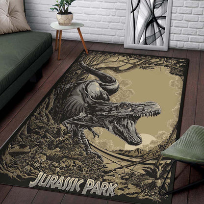 Jurassic Park Art Teppich 2