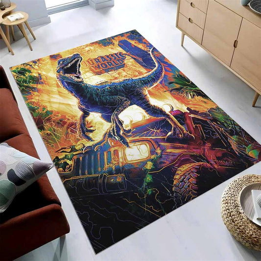 Jurassic World Movies Jw85666 Teppich