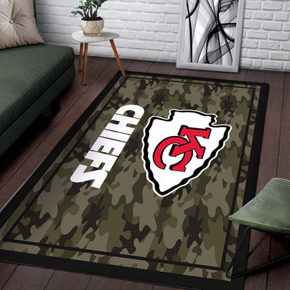 Kansas City Chiefs Fuballmannschaft Teppich 2
