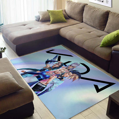 Kda Akali Ahri Teppich 3