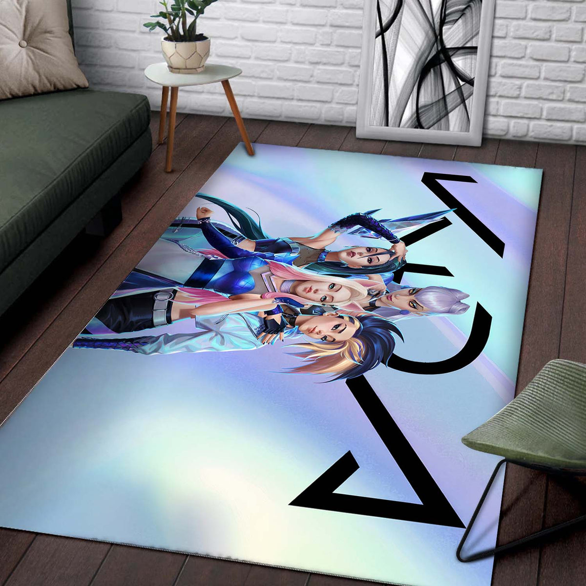 Kda Akali Ahri Teppich 2
