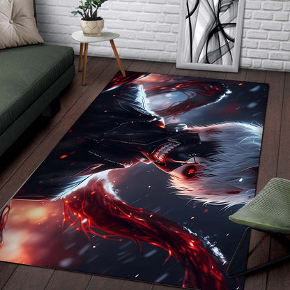 Ken Kaneki Ai Art Teppich 2