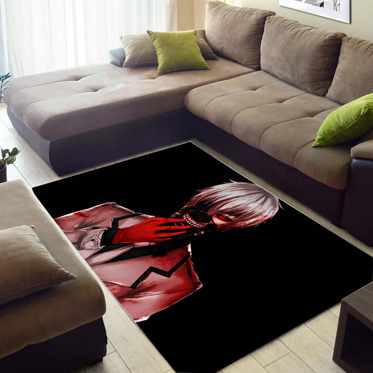 Ken Kaneki Blood Teppich 3