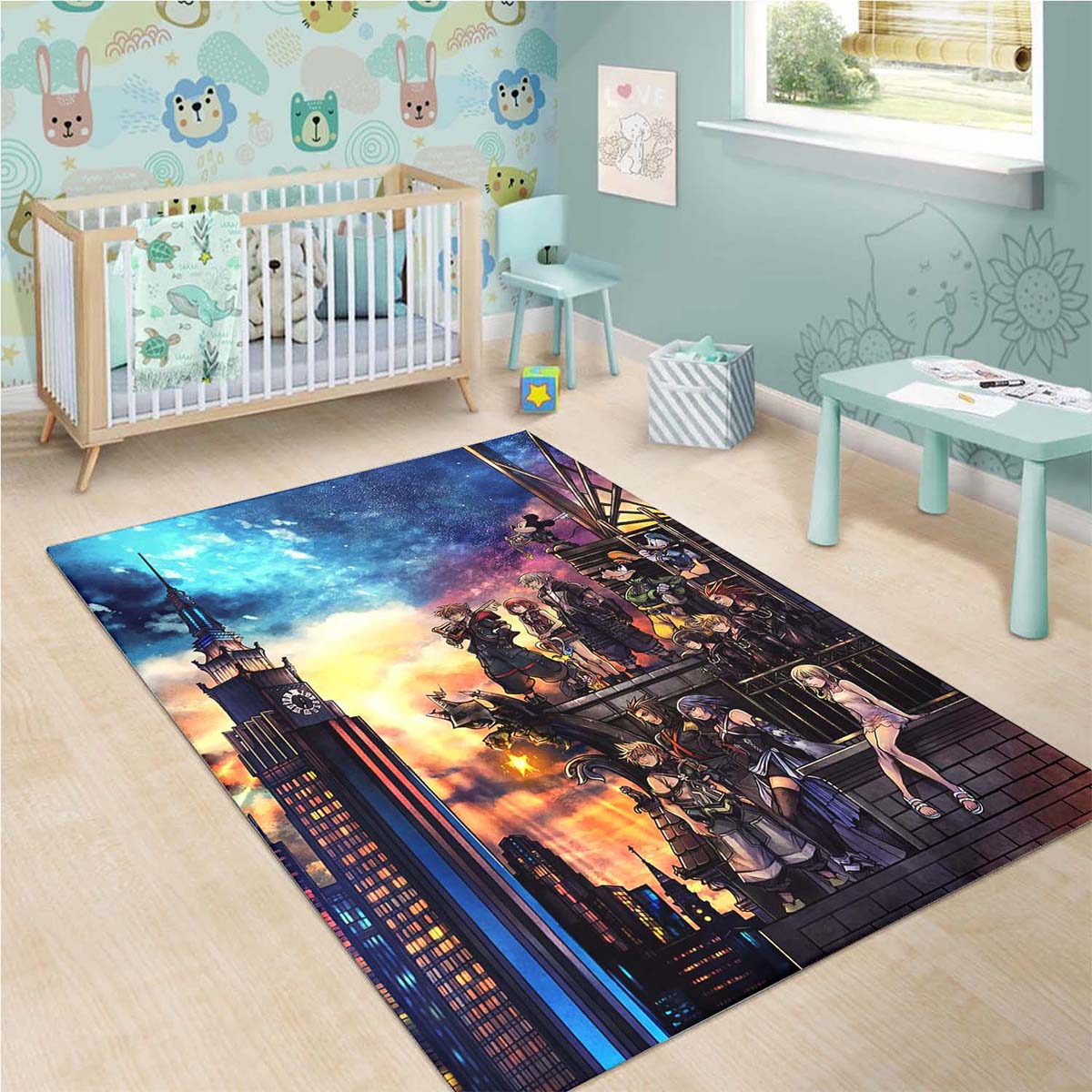 Kingdom Hearts Teppich 3
