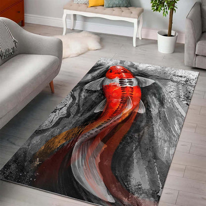 Koi Fish De080827m Teppich