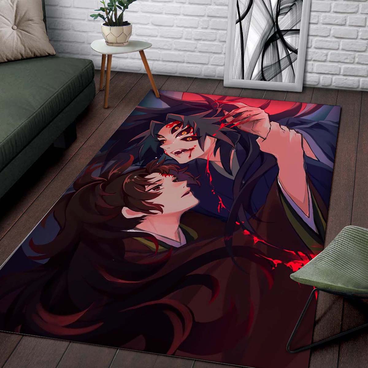 Kokushibo & Yoriichi Teppich 2