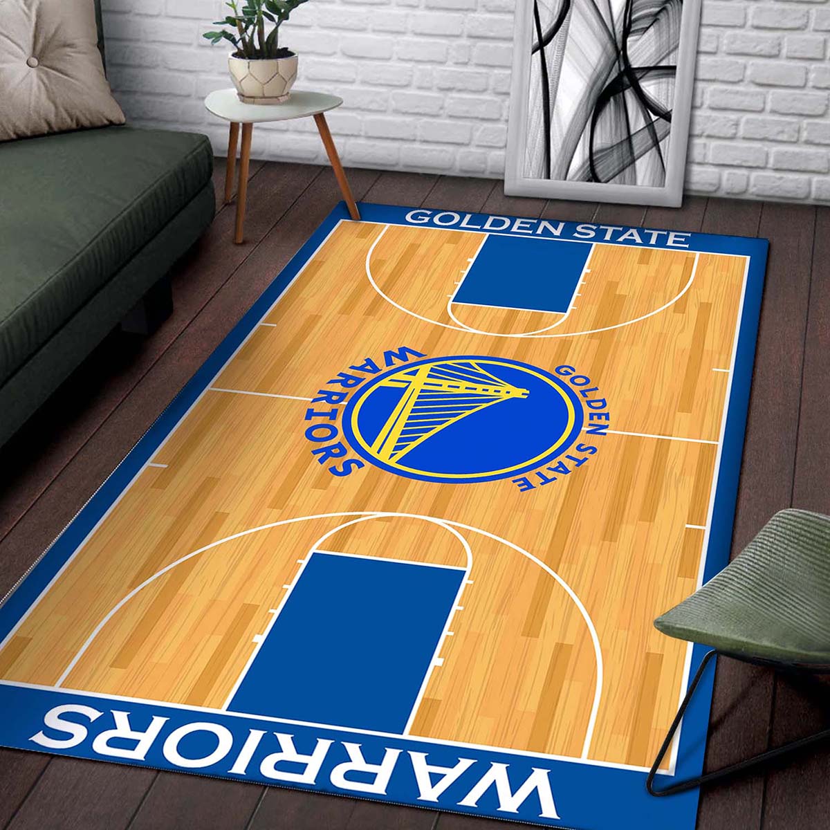 Krieger Golden State Basketball Team Teppich 2