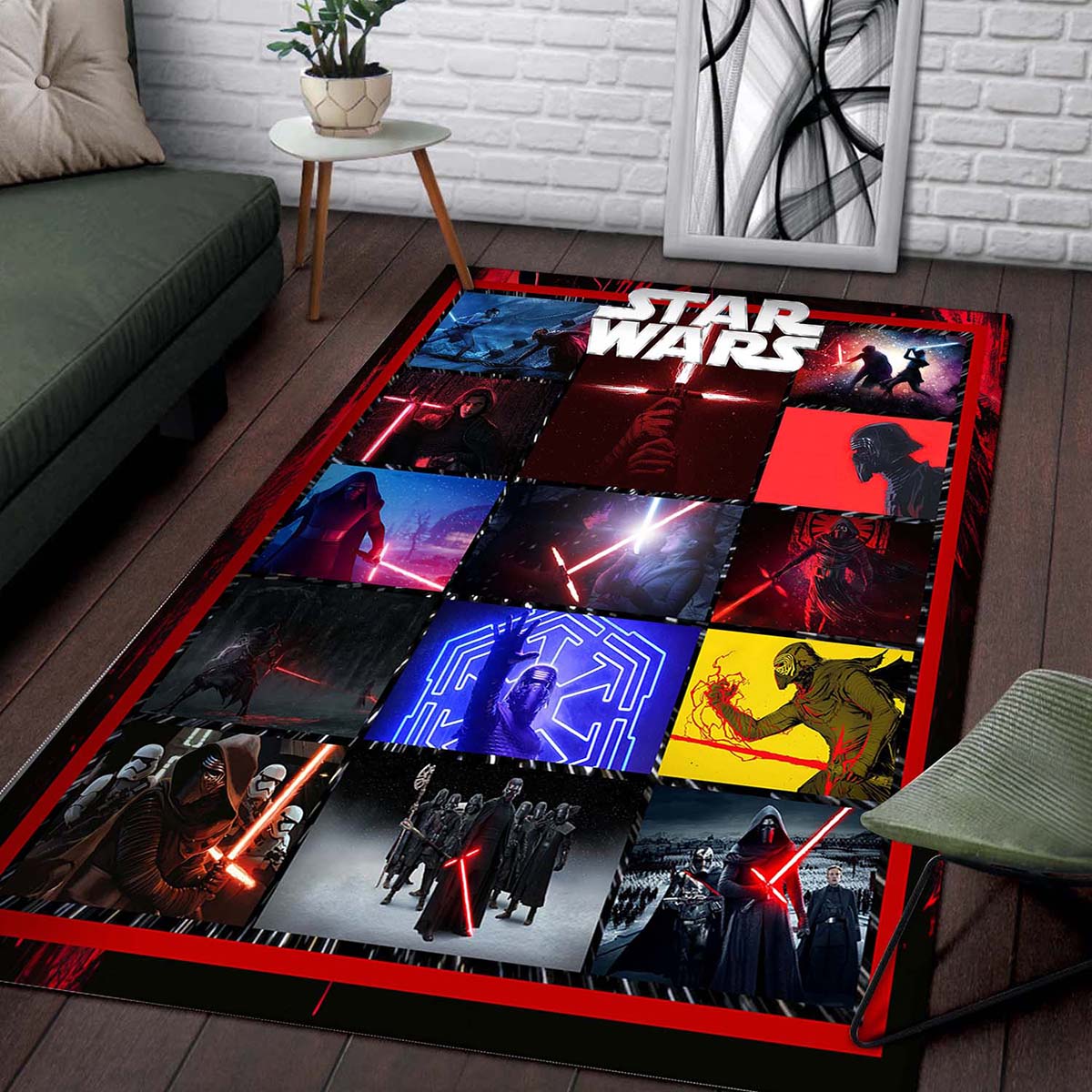 Kylo Ren Star Wars Movie Teppich 2