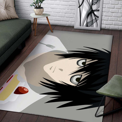 L Lawliet Death Teppich 2