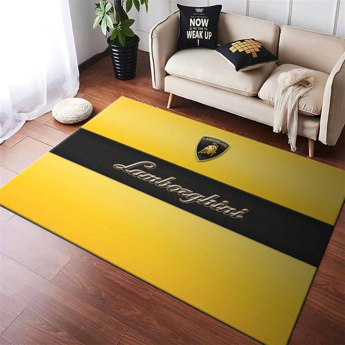 Lamborghini Logo Teppich