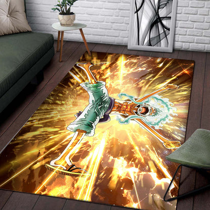Laughing Luffy One Teppich 2