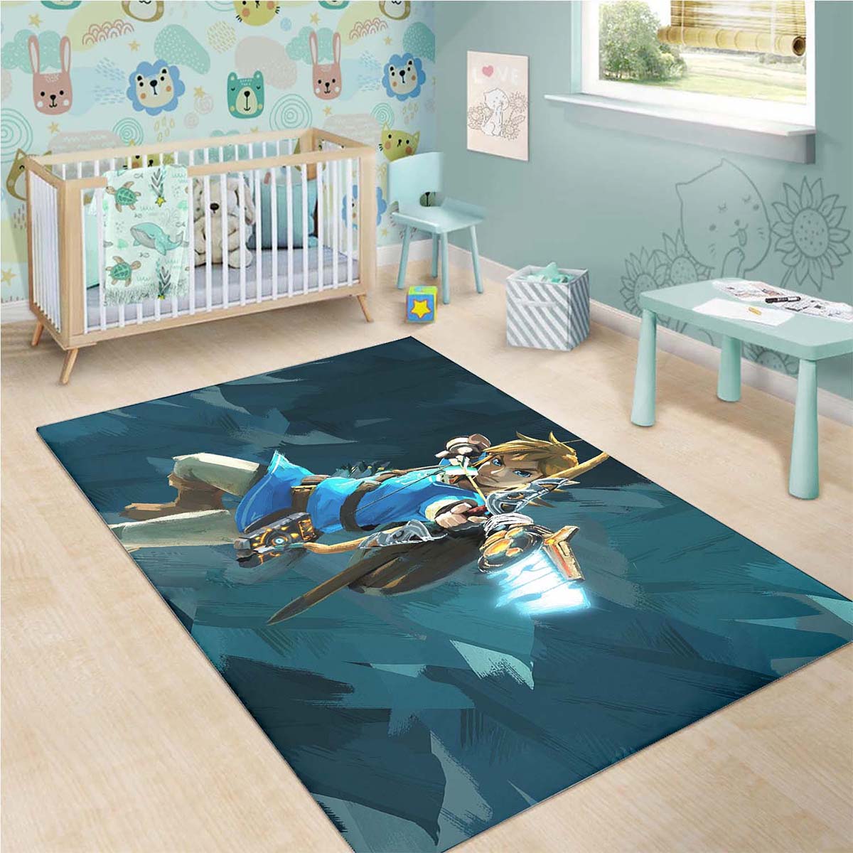 Legende von Zelda Breath of Link Teppich 3