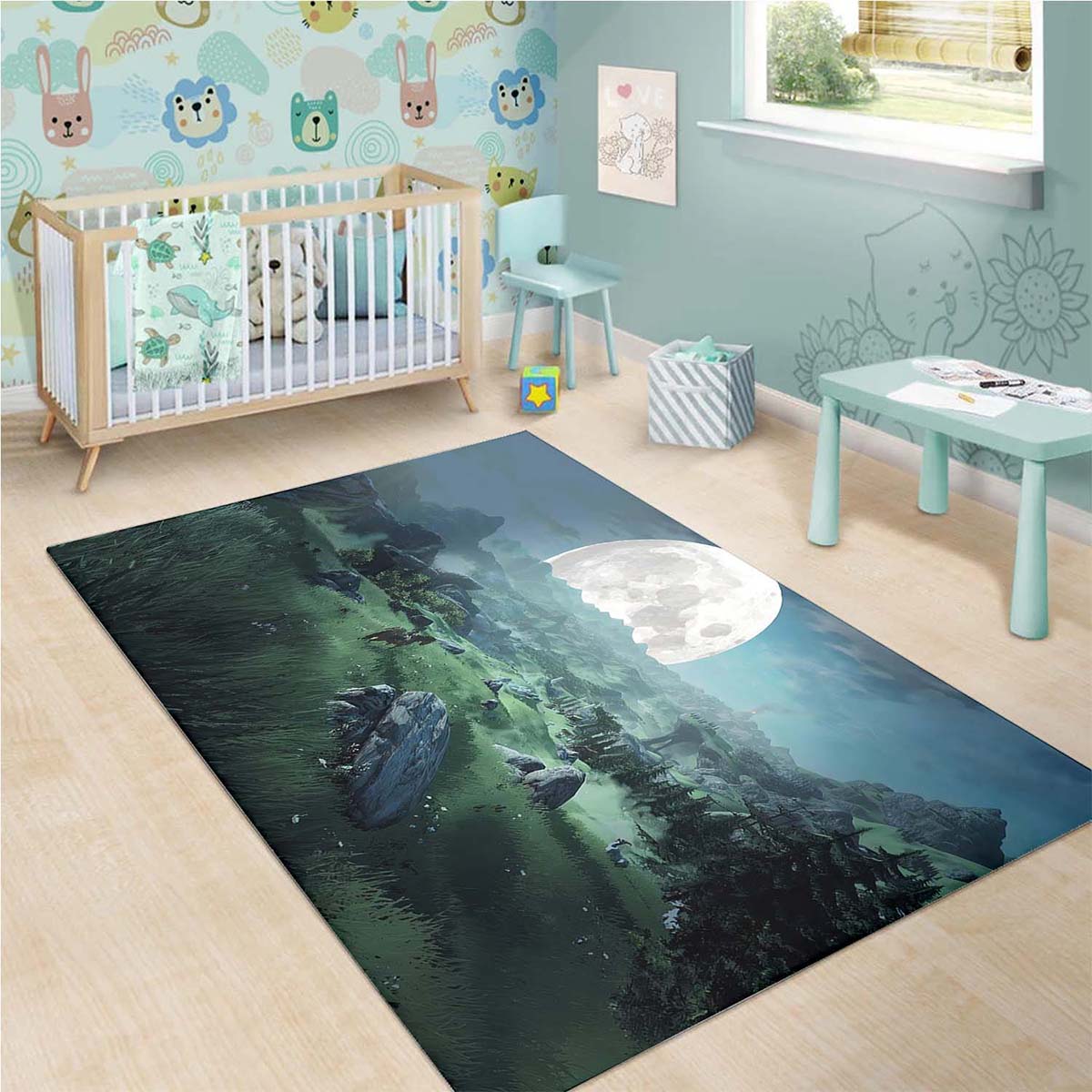 Legende von Zelda landscape 1 gaming Teppich 3