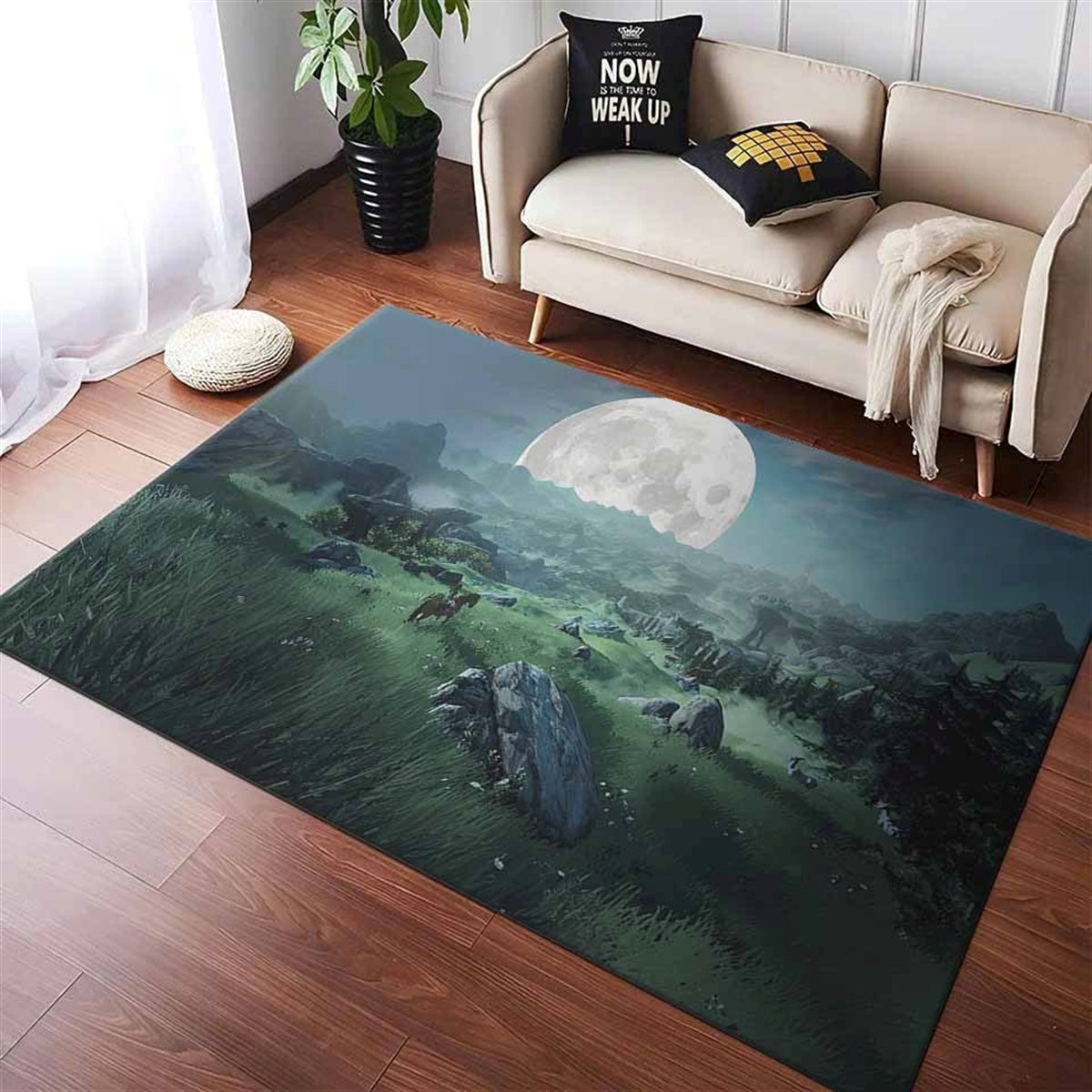 Legende von Zelda landscape 1 gaming Teppich