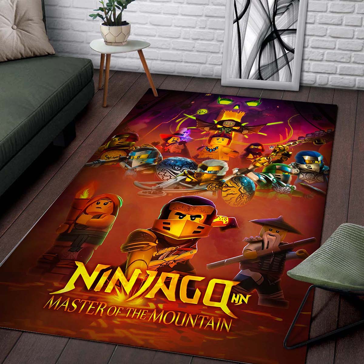 Lego Ninjago Bergmeister 1 Teppich 2